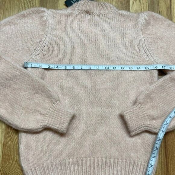 New Vero Moda Diana High Neck Super Soft Pink Sweater - Picture 11 of 13